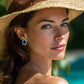 Diana Sapphire Earrings